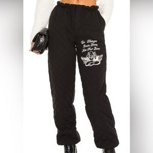 Boys Lie quilted sweatpants